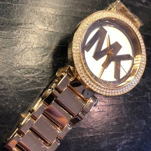 Michael Korda Gold Watch- Like New!